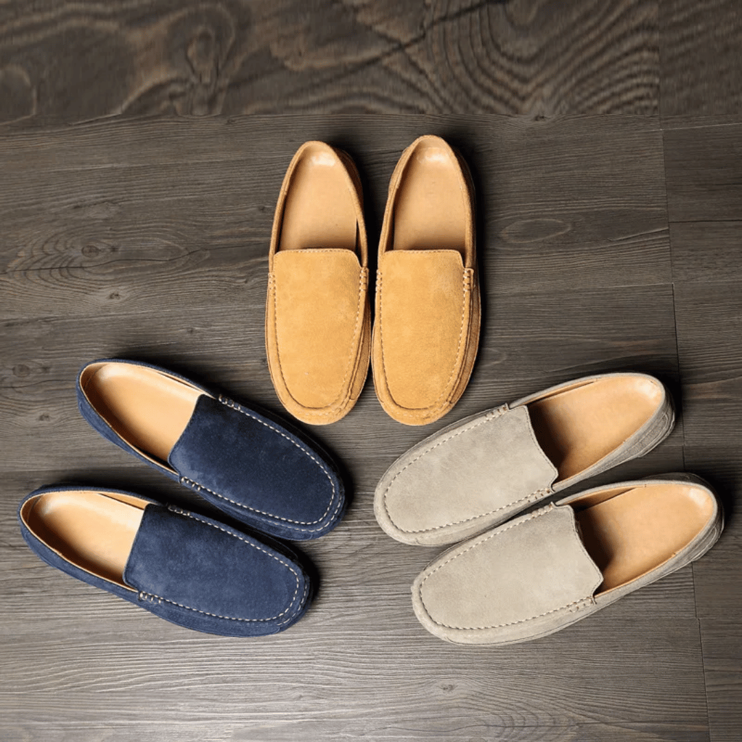 Nicolo Roma Suede Loafers