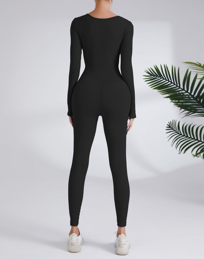 Figurbetonter Jumpsuit