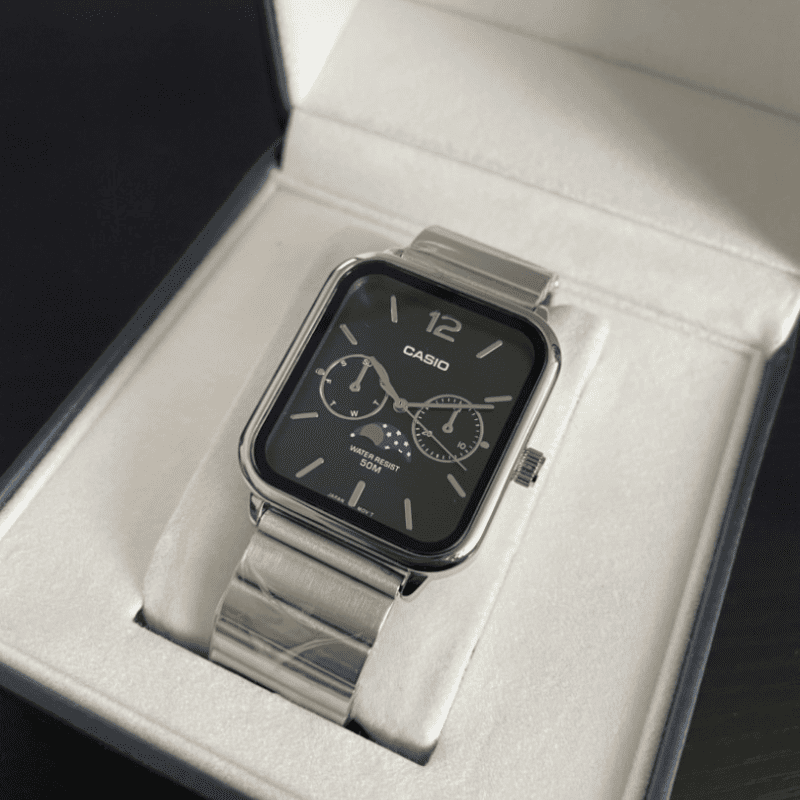 С А Ѕ I О Lunar 36 mm Watch - Water Resistant | Stainless Steel