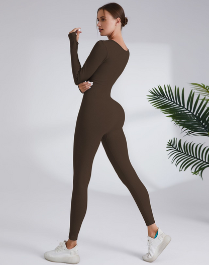 Figurbetonter Jumpsuit