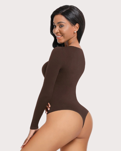 Langärmelige Body Shaper