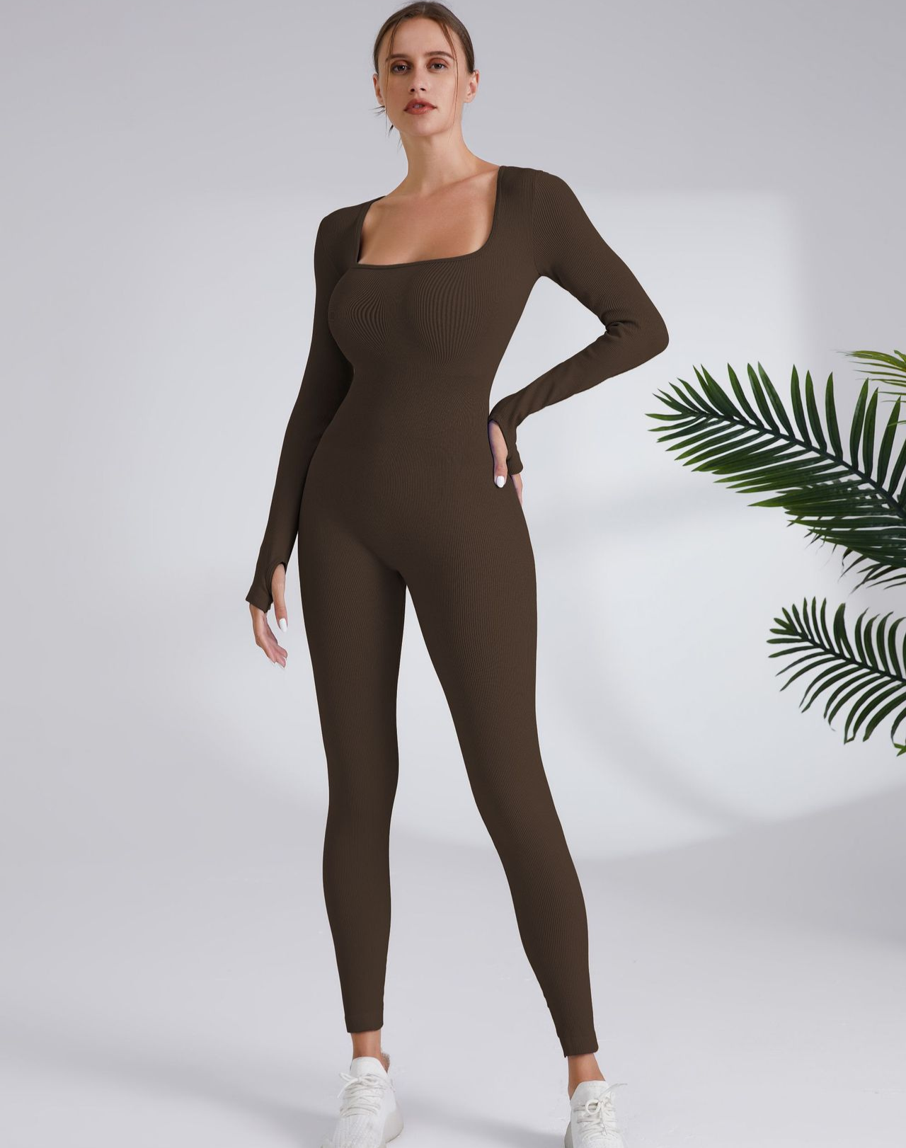 Figurbetonter Jumpsuit