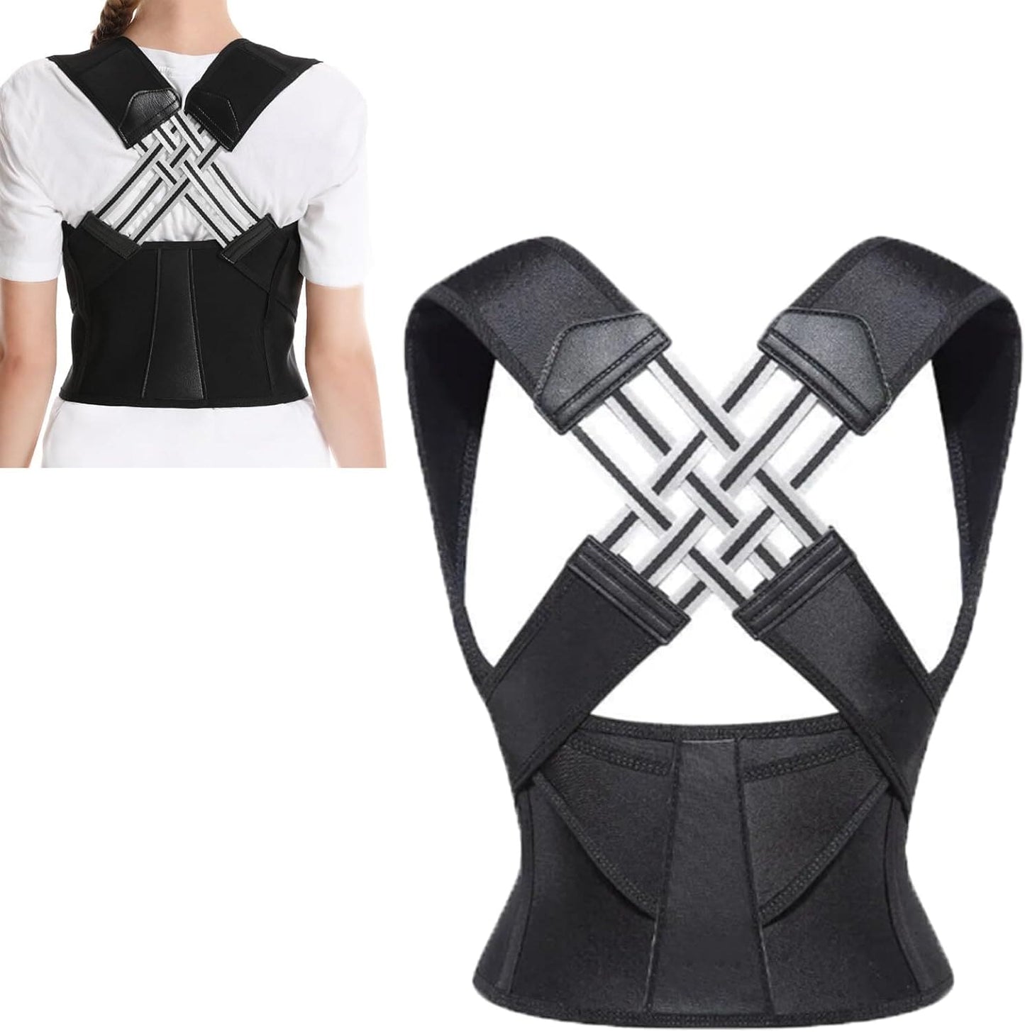 Haltungskorrektor und Taillenformer 2 in 1