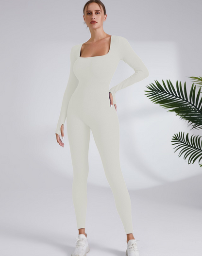 Figurbetonter Jumpsuit