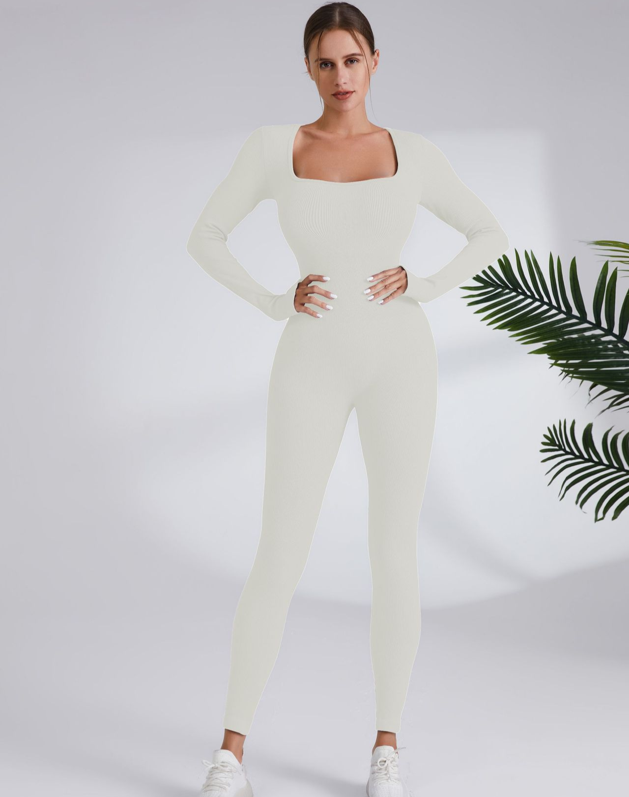 Figurbetonter Jumpsuit