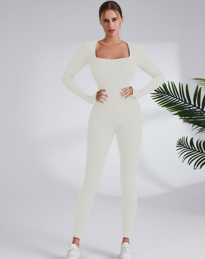 Figurbetonter Jumpsuit