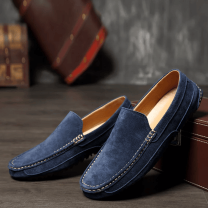 Nicolo Roma Suede Loafers