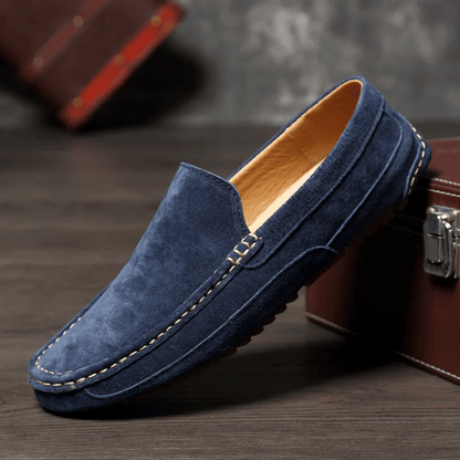Nicolo Roma Suede Loafers