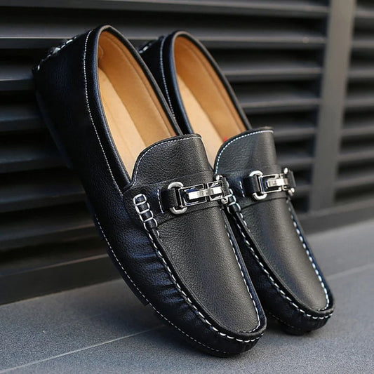 Lorenzo Classic Leather Loafers