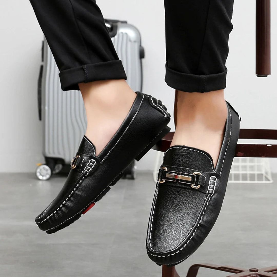 Lorenzo Classic Leather Loafers