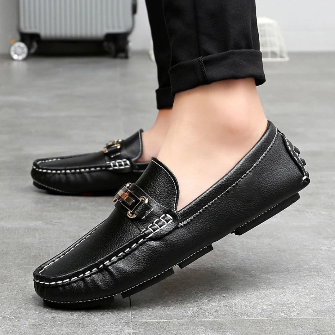 Lorenzo Classic Leather Loafers