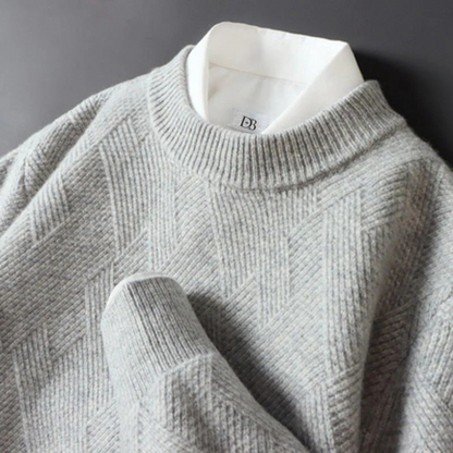 Premium Cashmere Crewneck Sweater